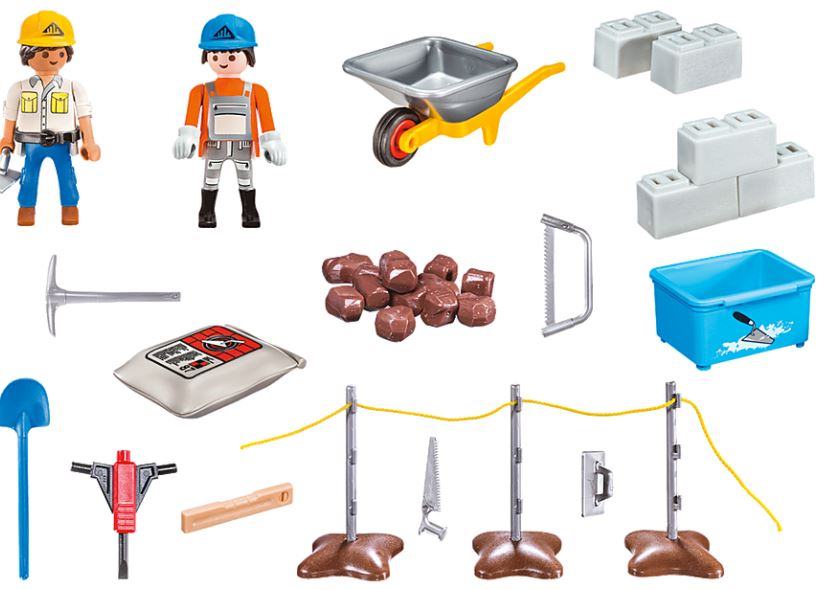 Playmobil Valisette Ouvriers Et Travaux Playmobil City Action